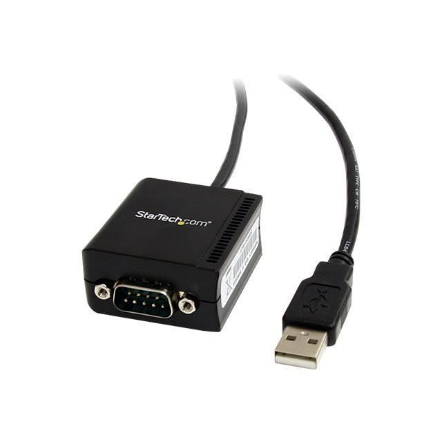 Câble Adaptateur USB Vers Série DB9 RS232 - STARTECH - ICUSB2321F - 1,80 M - Chipset FTDI - Mémorisation Du Port