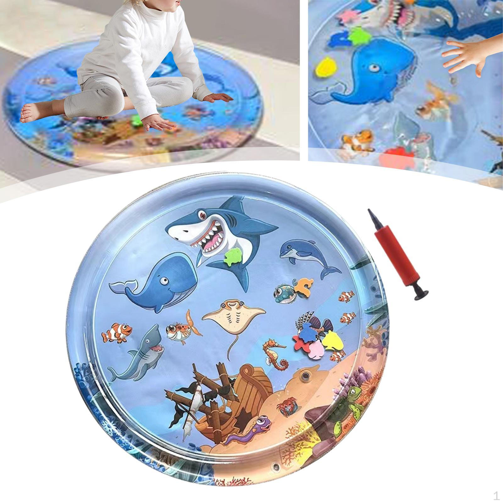 

Cat Water Sensory Play Mat Cooling Pad Comfortable Keep Your Pets Cool Portable Bed Style A