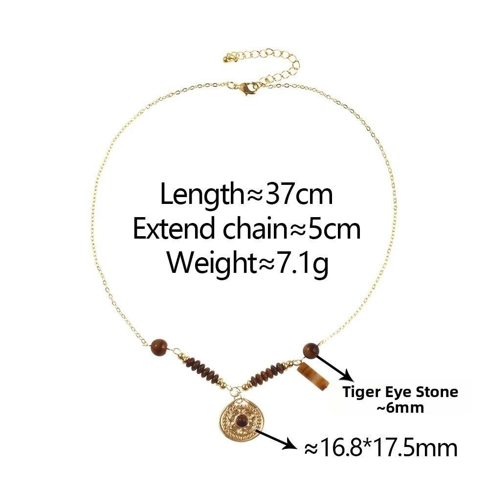 Vintage Chains Necklaces Gold Temperament Clavicle Chain New Stacking Choker  for Women Girl