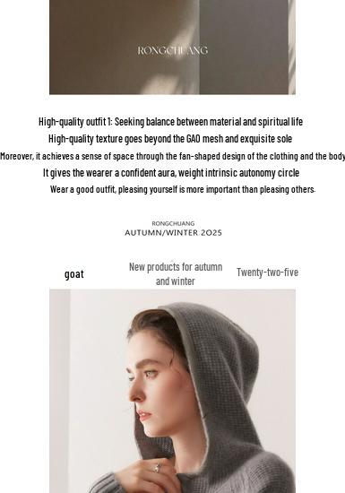 Women's Loose Cashmere Hooded Half-Zip Pullover - Autumn & Winter Cross-Border Knit Sweater