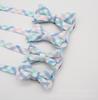Cotone Rosso a Quadri Accessori Fiocco Blu Cravatta per Bambini Accessori Scozzesi Cravatta