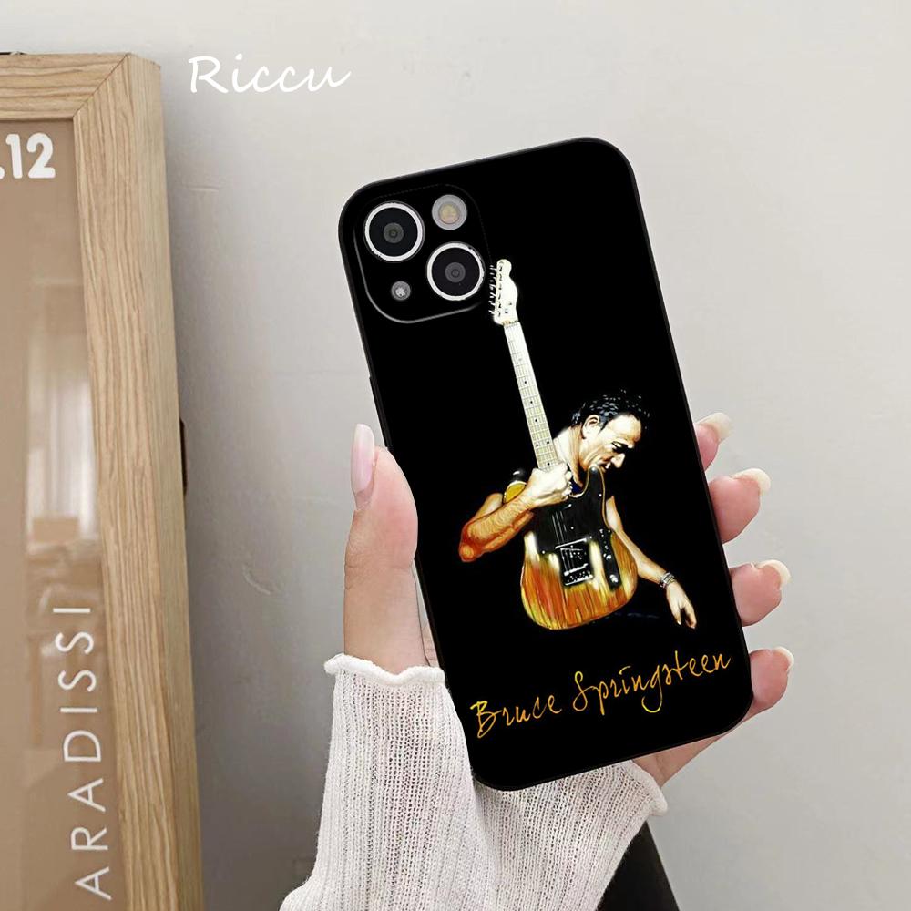 

Bruce Springsteen Signed Phone Case for Iphone 15 14 11 12 Pro 8 7 14 Plus X Pro MAX 13 MINI 14 Pro XR SE 2020 Soft Phone Covers iphone 11 Pro
