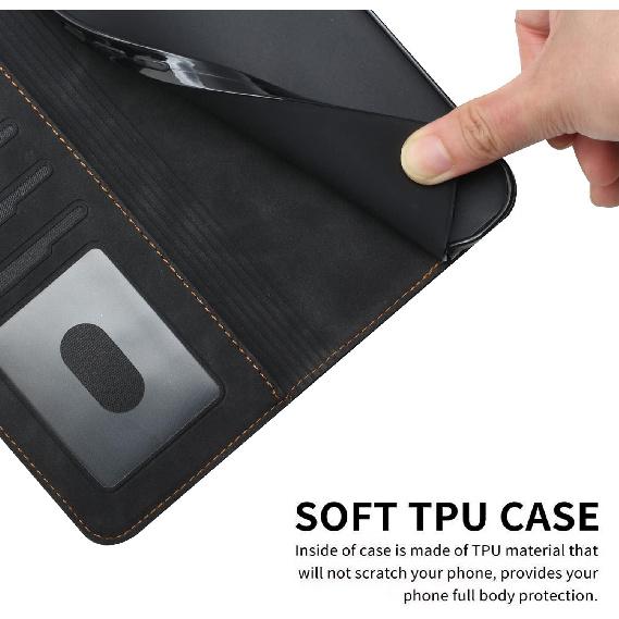 

Wallet Case for Google Pixel 8, Google Pixel 8 Case with Card Holder Leather Flip Case with Kickstand Magnetic Full Protection Cover for Google Pixel Google Pixel 8 Pro чёрный