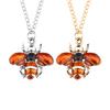 Fashion Creative Bee Necklace Cute All-match Pendant Necklace Christmas Gift