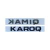 ZVK5 ABS Car Rear Trunk Badge Emblem Sticker for Skoda Octavia Kodiaq Karoq Superb Rapid Fabia Kamiq Yeti 4x4 Letter Logo Accessories