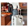 Aluminum Hardshell Luggage with USB and Cup Holder