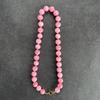Neuer Eingang Individueller Regenbogenperlen Schmuck Bunter Naturstein Halskette Grobes Edelstein Knebelverschluss Geschenk für Frauen für Boutiquen