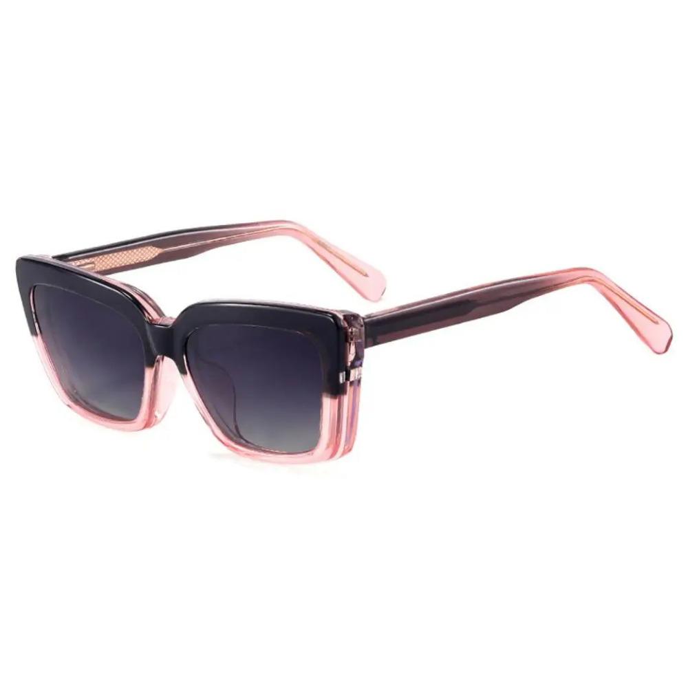 

Модные очки для близорукости на клипсах для женщин, антибликовые, для вождения, квадратные, поляризованные солнцезащитные очки UV400, компьютерные очки против синего света Myopia-300