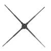 3D Hologram Fan WiFi Real Time Holographic Fan Advertising Display with Remote Control 100cm for