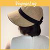 Summer Linen Fisherman Cap Large Brim Breathable Foldable Sunshade For Women