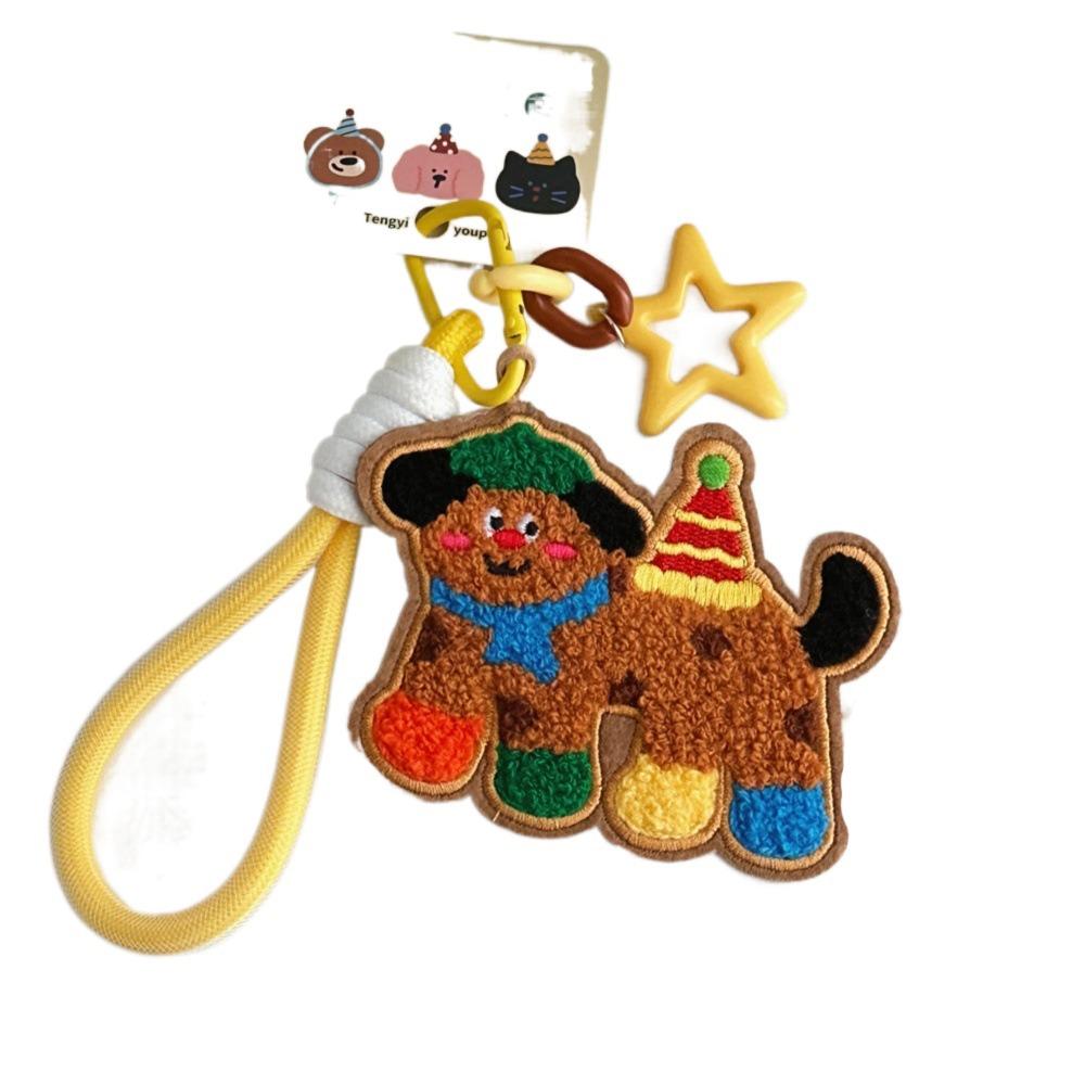 

Цепочка для телефона Плюшевая кукла Подвеска Вышивка Плетеный шнур Шармы для сумки Украшение для сумки Style F