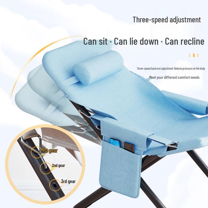 Portable Adjustable Three-Speed Reclining Chair for Home & Balcony