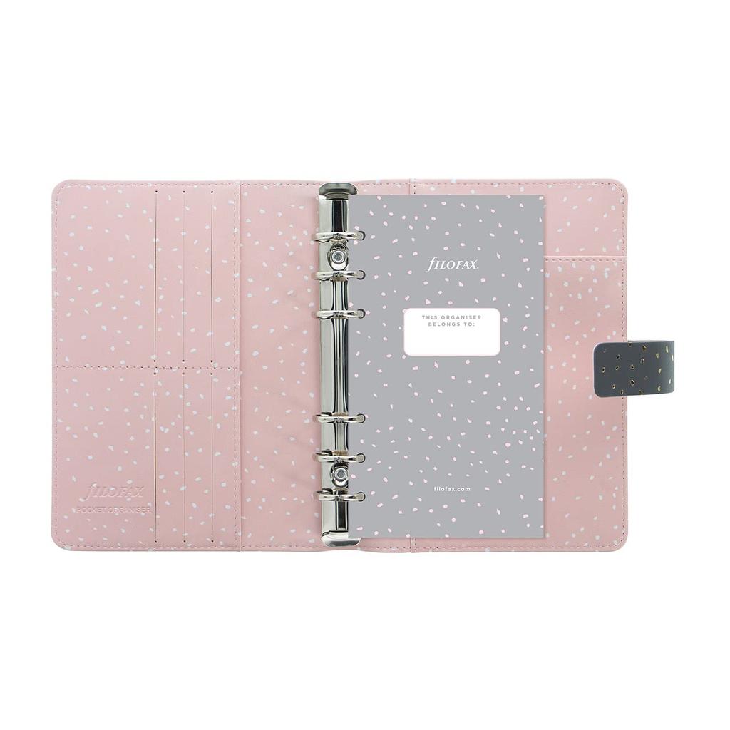 Filofax Confetti Bible Organizer, Charcoal, 028722, Officially Imported