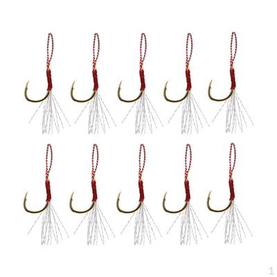 1 Fischerei-Assisthaken Jigging Jig 16#