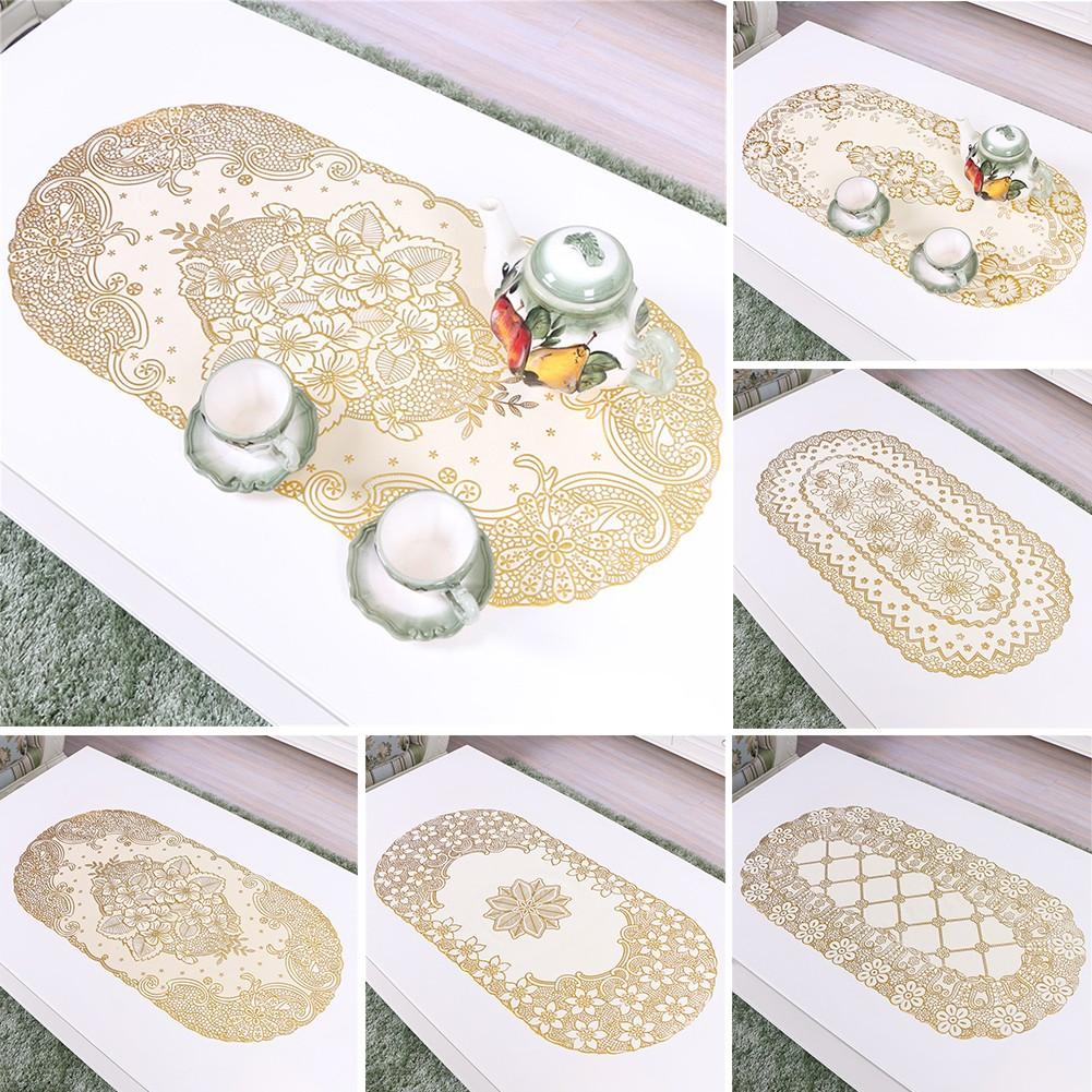 Exquisite Lace Design Tablecloth 40x85CM Make a Statement On Your Table