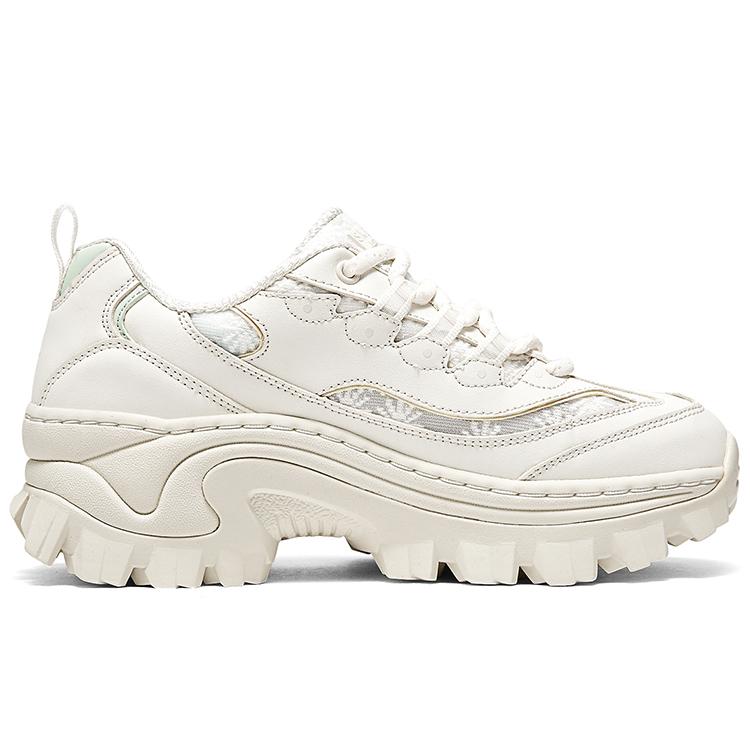 Skechers Hi-Ryze Lace-Up Sneakers Women Sneakers White Green 177229-WMNT