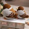 Chubby Round Stuffed Bird Doll Realistic Soft Simulation Sparrow Doll  Desktop Pets