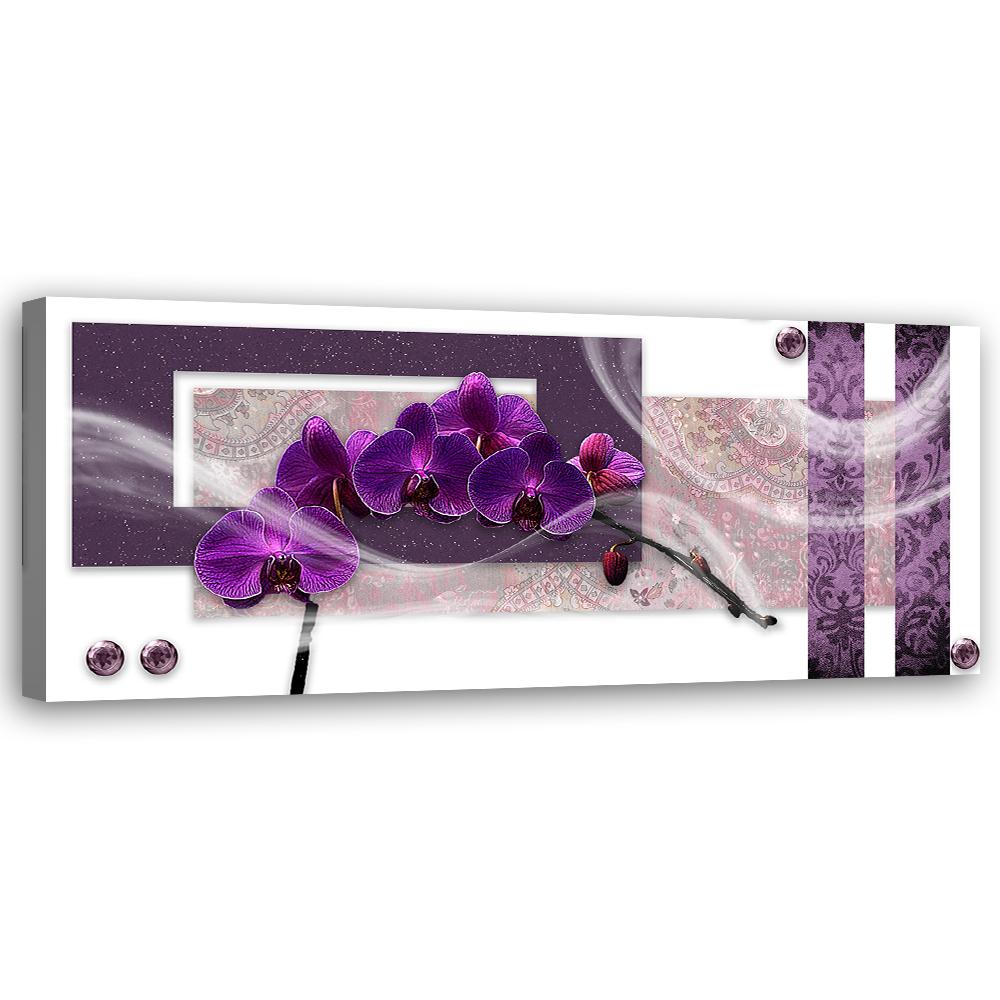 Canvas Print, Purple Orchid