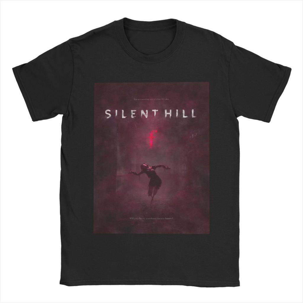 Funny Game Silent Hill F Anime Tshirts Unisex O-neck Short Sleeve Top Tee  Cotton Summer Clothing