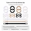 Multi-color Anti-slip Shoulder Strap Clips for Bras