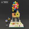 Street View Flying House Worldwide Building Blocks MOC Creative Expert City Model Series Bricks Classic Film Toys For Kids Gifts