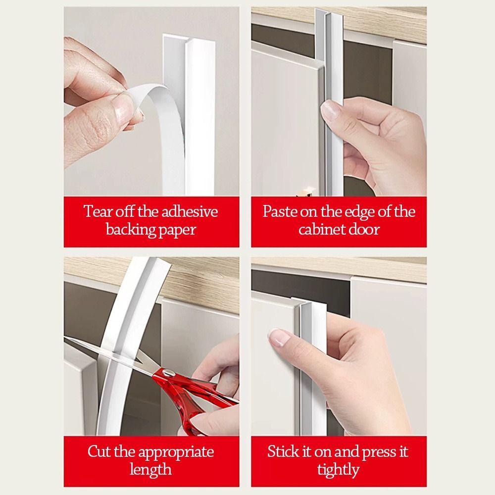 Self-Adhesive Seal Strip TPE Gap Filling Strip New Blackout Strip  Moisture-proof