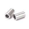 M17 M18 M20 304 Stainless Steel Bushing Steel Sleeve Washer Round Hollow Unthreaded Standoff Spacer Gasket Sleeve Length 5-50mm