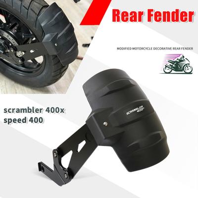 Accessoires de Moto Garde-boue Arrière Bavette Garde-boue Protection Housse Convient Pour Scrambler 400X Pour Speed 400 2024 2025