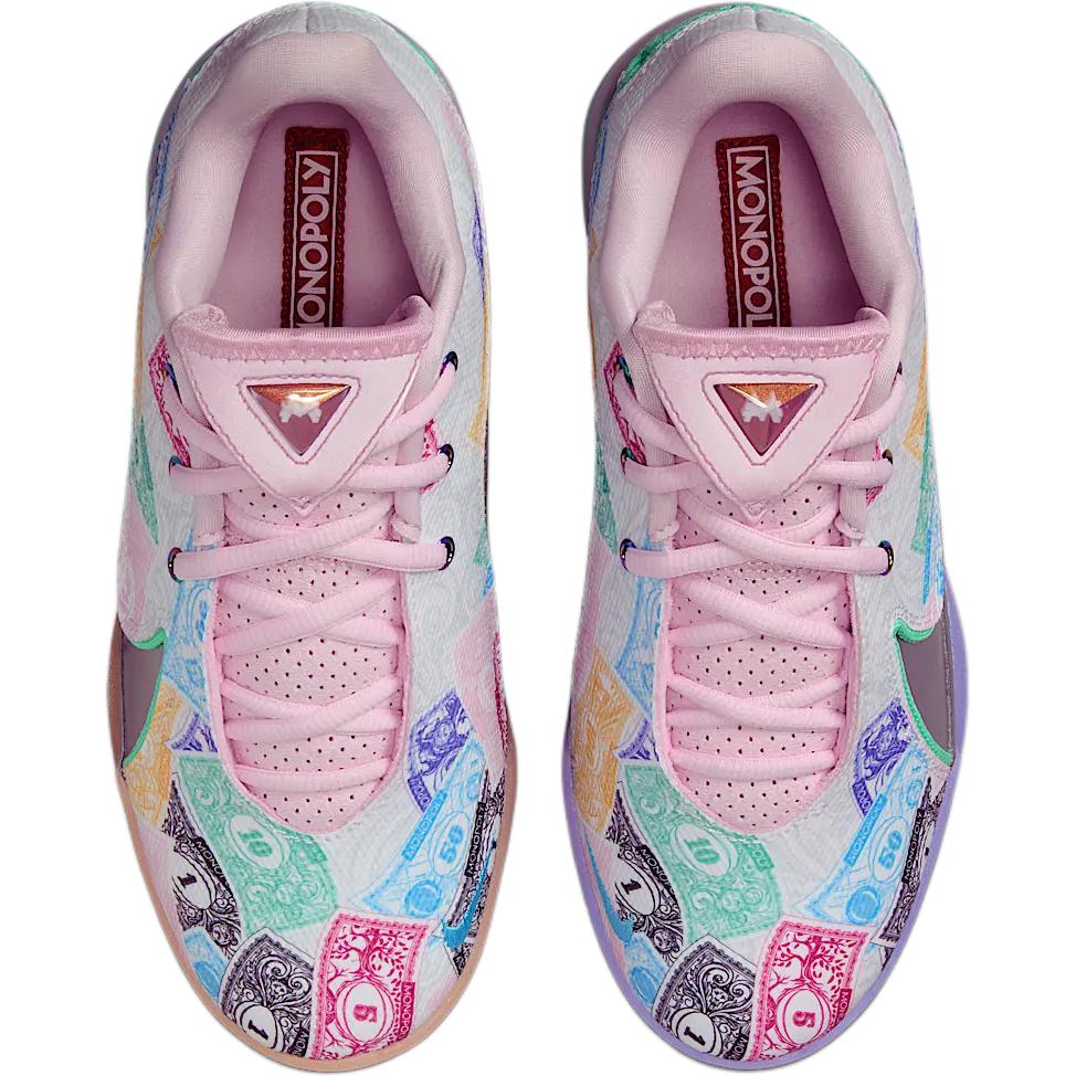 Nike Monopoly x LeBron 22 QS GS Currency Dětské tenisky Vícebarevné Bílé Zeleně svítící HV6873-100