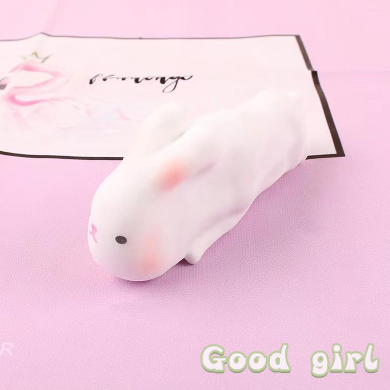 Squishy Bunny Stress Balls Autism Sensory Toys Stress & Anxiety Relief Fidget Toys Slow Rebound Squeeze Toy Gifts Bulk