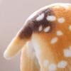Plush Deer Toy Soft PP Cotton Filling Simulation Animal Doll Christmas Elk Decoration for Home Office Kids Room