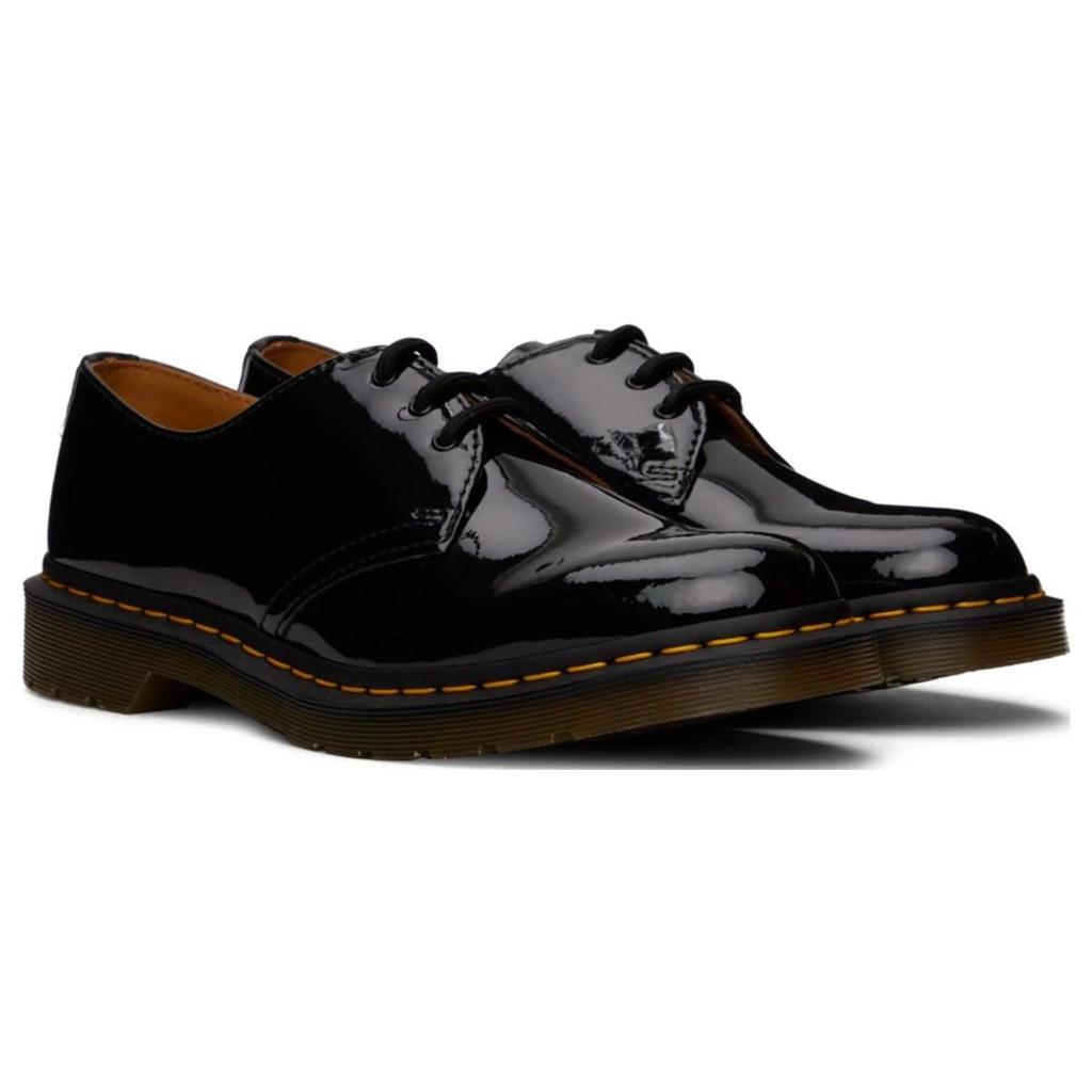 Dr. Martens 1461 Series Leather Versatile Comfortable Thick Sole Shoes Women Shoes Black 10084001