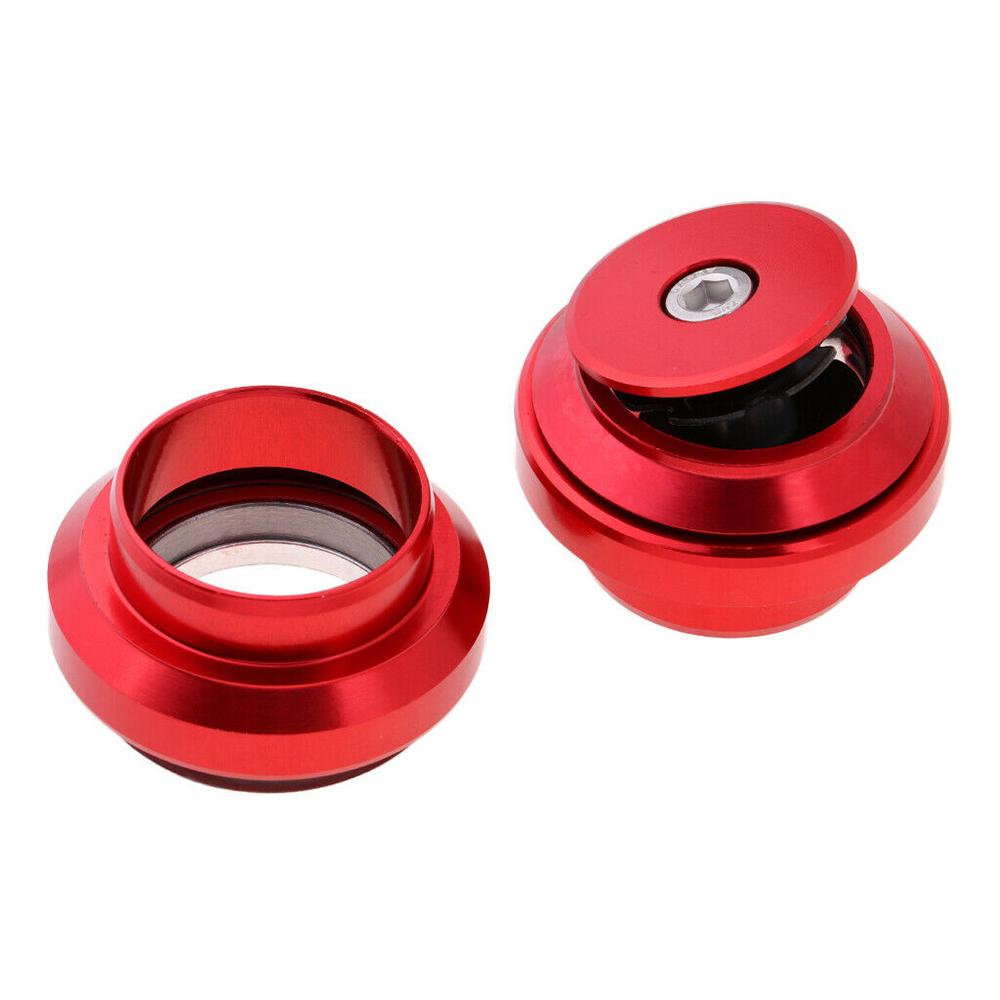 Flat Tube MTB Sealed External 34mm Aluminum Zinc Zinc Alloy With Top Cap Fixed Gear Bicycle Headset Bearing