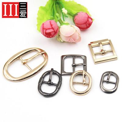 Metallknopf Schnalle Mode Mantel Trenchcoat Sonnenschnalle Gepäck Verstellschließe Sandalen Gürtel Dornschließe Zubehör