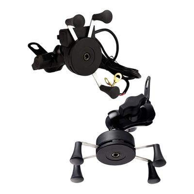 Supporto Universale per Telefono per Moto e Bicicletta Con Rotazione a 360° Antiscivolo Supporto per Telefono da Bicicletta Accessori per Moto Resistente