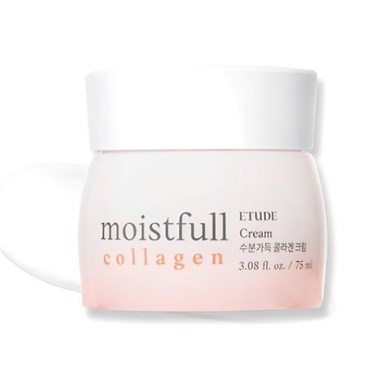 Etude House Moistfull Collagen Cream 75ml – Deep Hydration Firming Moisturizer with Hydrolyzed Collagen 75ml