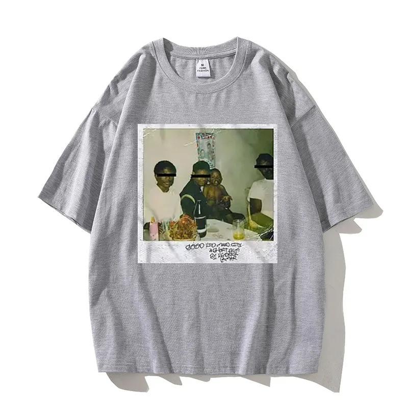 Kendrick Lamar T-Shirt for Men High Quality Cotton Short Sleeve Shirt Crew Neck Fashion Printed Short Sleeve Tshirt Male Unisex