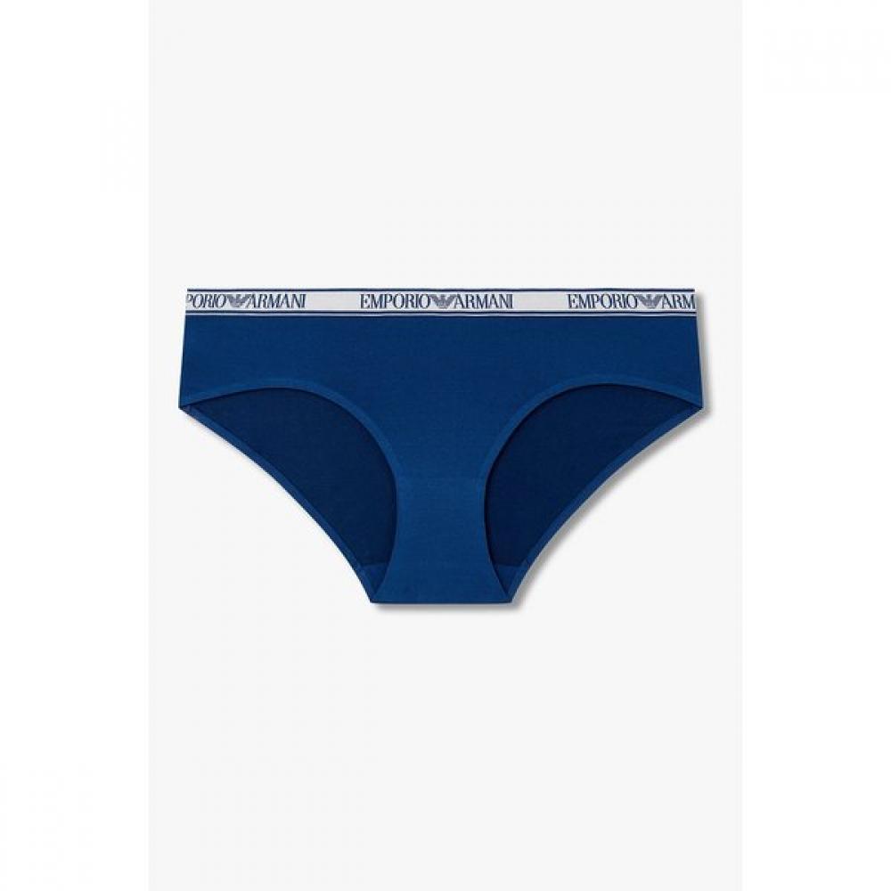 Emporio Armani Женские глянцевые нейлоновые дерзкие трусики S 0826112506 S(90)