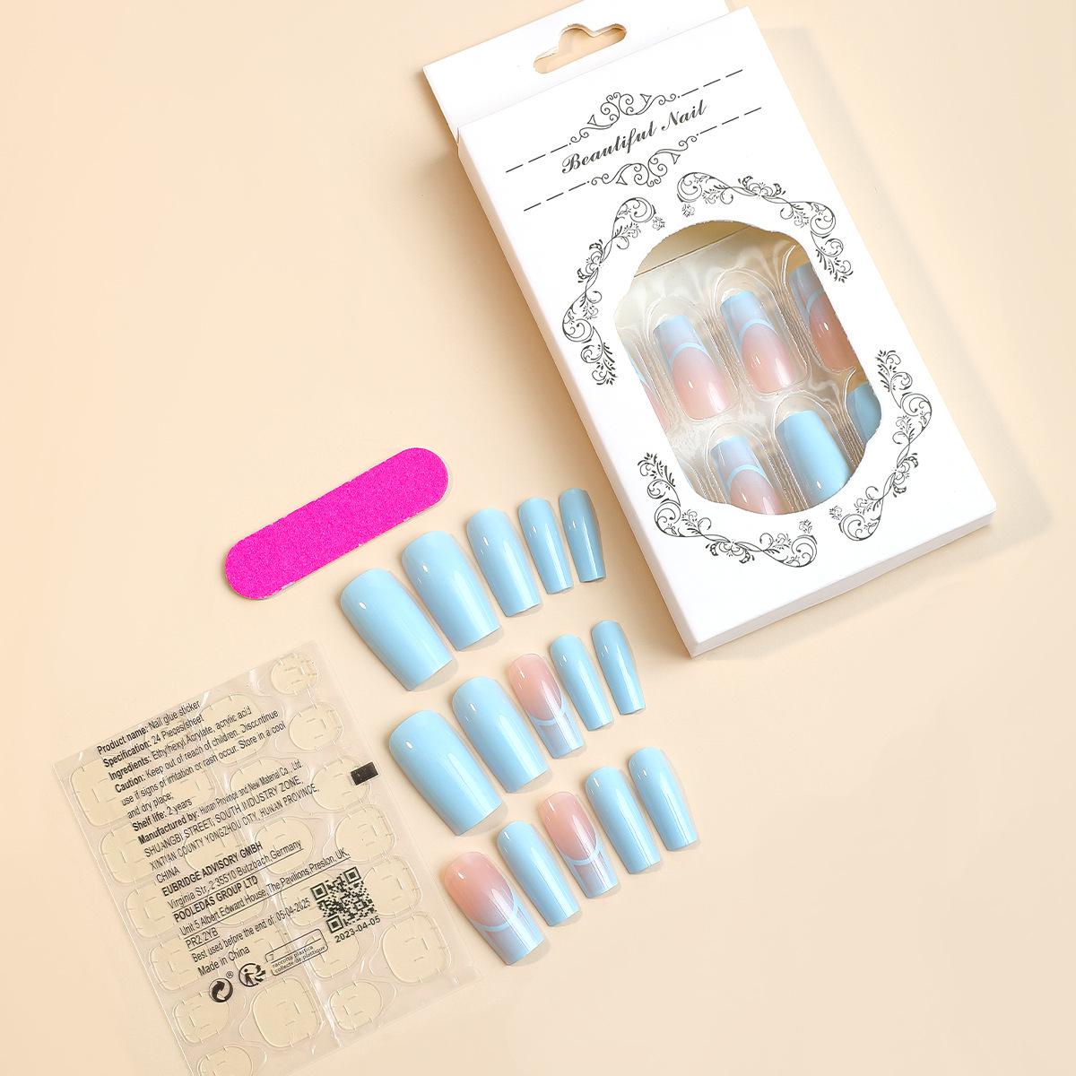 

Stiletto Medium-Long Wearable Nail Art Stickers and Removable Patches