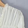 2026 Elegant Women's Chiffon Tie-Up Pleated Shirt for Sun Protection