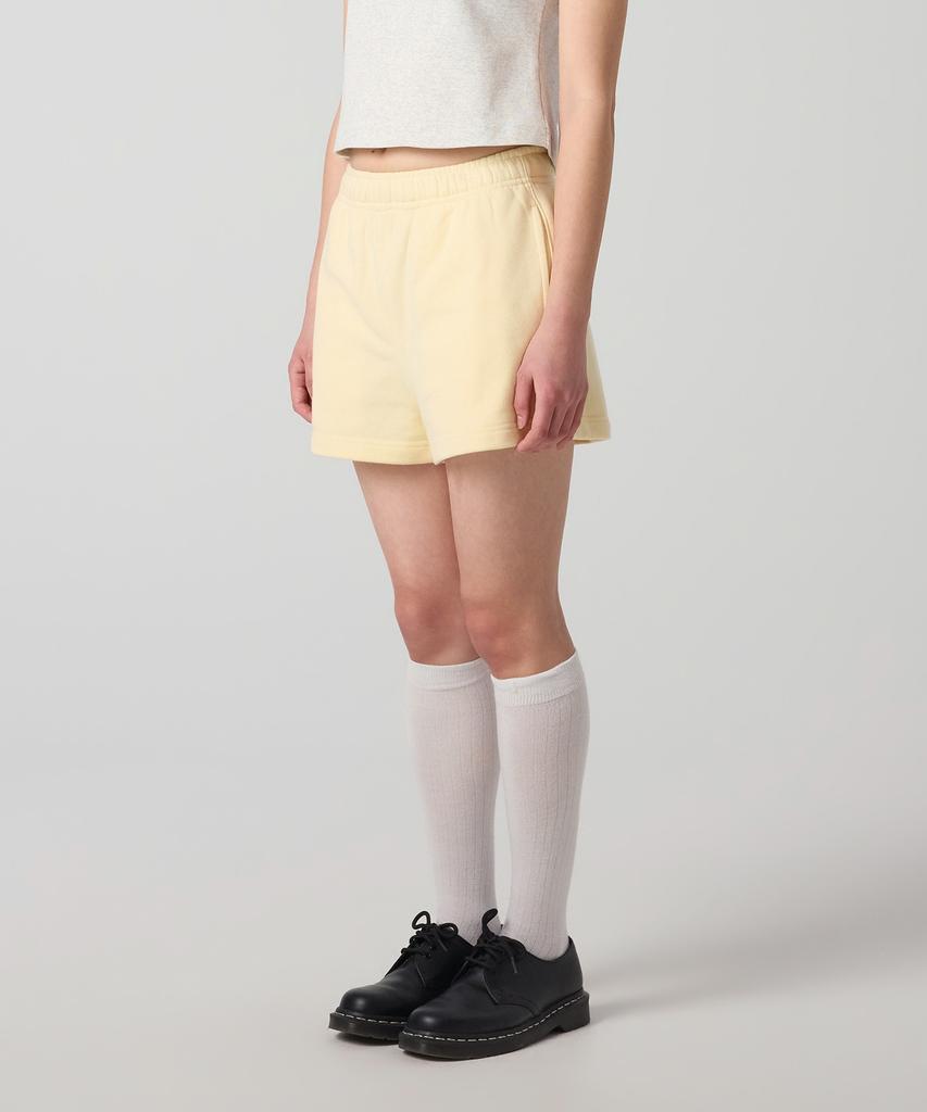 CHAMPION Women'S C-Logo Sweat Shorts Cream