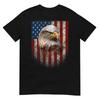 American Flag Bald Eagle Patriotic Red White Blue T-Shirt