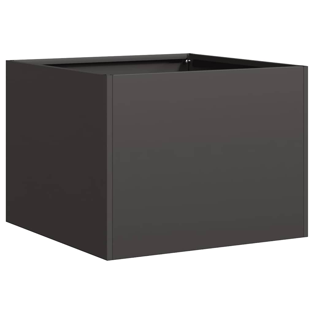 Black Pot 40X40X30 Cm Steel