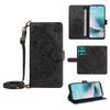 Compatible with Google Pixel 11 Pro XL Embossed Mandala Flip Case with Card Slot