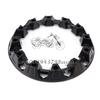 4 Pack 10 Inch Wheels ATV Wheel Trim Rim Caps Hub Protectors Universal Vehicle All Terrain Wheel Plastic Cover Accessories