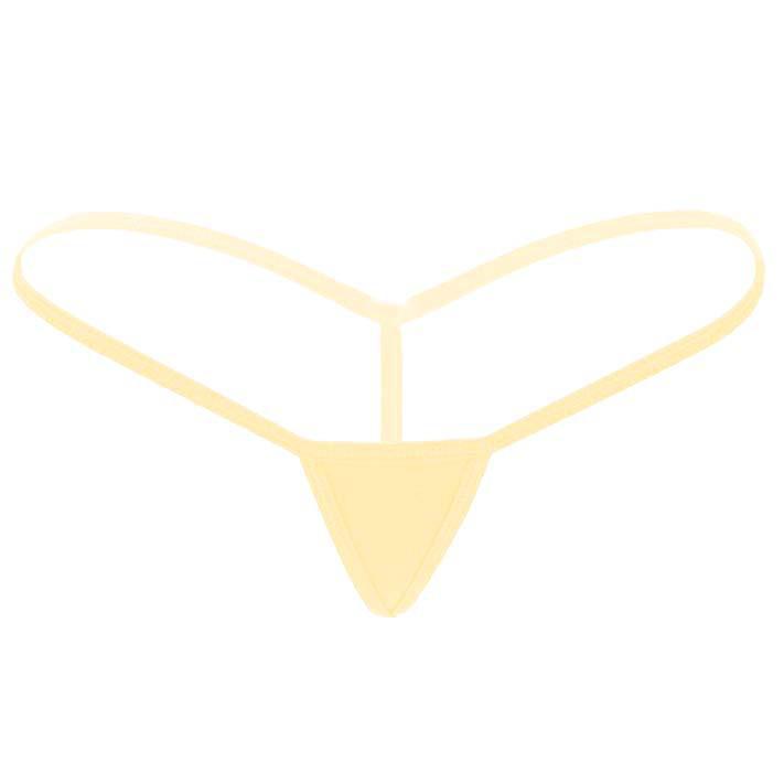 Cross-Border Sexy Women's Low-Waist Mini Thong Bikini Underwear