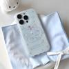 Blue Star for Apple Miffy Rabbit Chain for Apple 17promax Phone Case for IPhone 15pro/14 Female