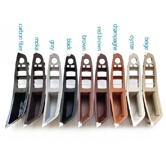 For BMW 5 Series F10 F11 F18 520 523 Front Door Inner Handle Interior Door Panel Driver Seat Switch Frame Storage Box Cover