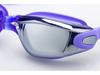 SBART High-Definition Flat Swimming Goggles with Large Electroplated Lenses & Earplugs - Waterproof & Anti-Fog, Unisex.