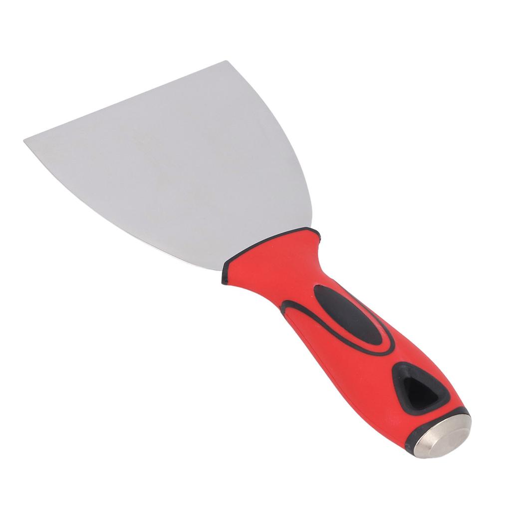 Paint Scraper 4 Inch Stainless Steel Soft Rubber Non Slip Handle Putty Scraper Tool
